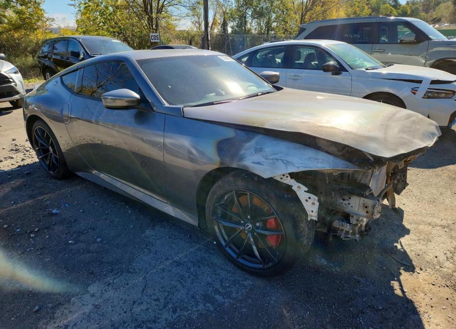 Salvage 2024 Nissan Z Performance in Gray