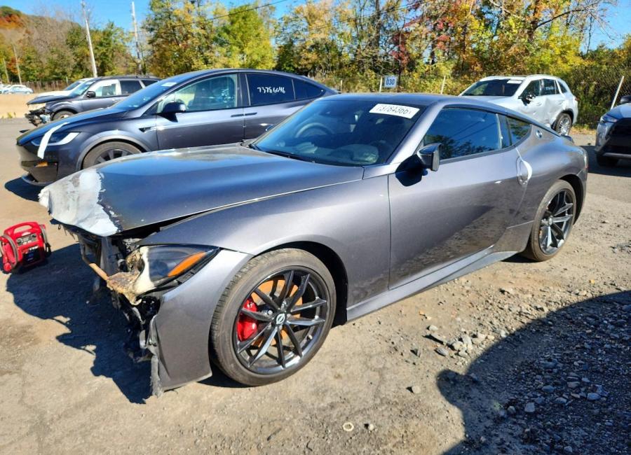 Salvage 2024 Nissan Z Performance in Gray