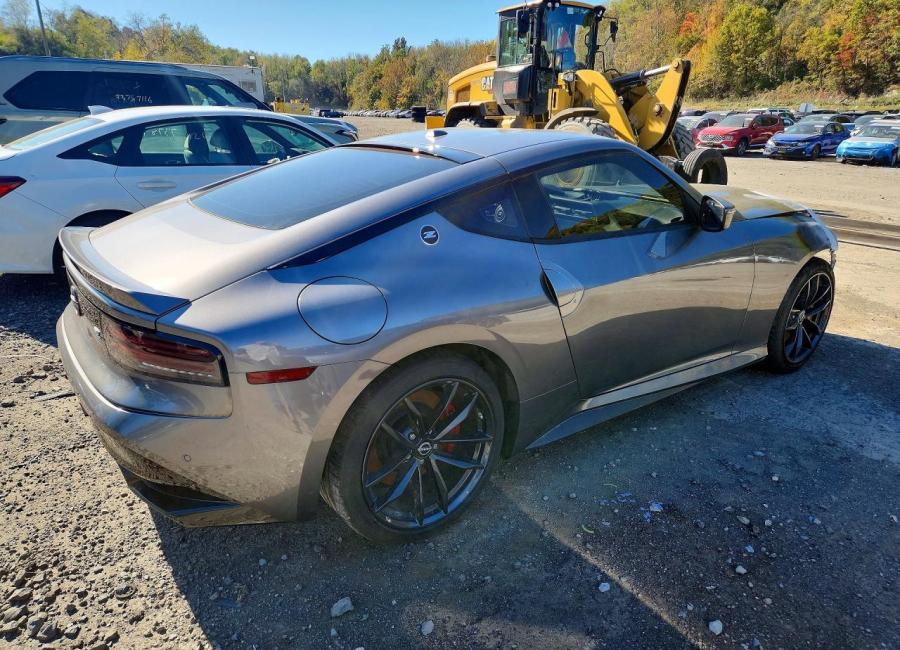 Salvage 2024 Nissan Z Performance in Gray
