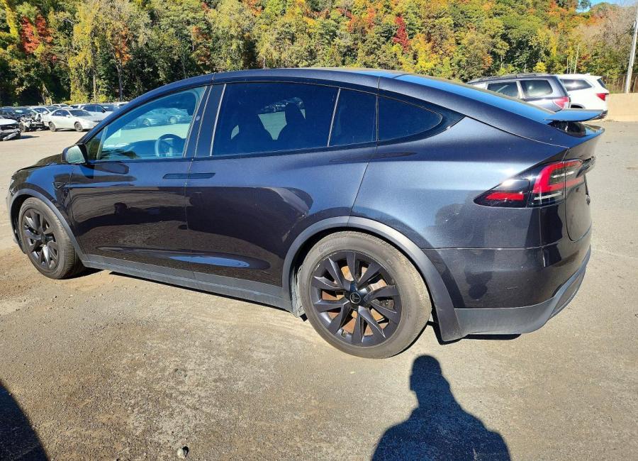 Salvage 2024 Tesla Model X  in Gray