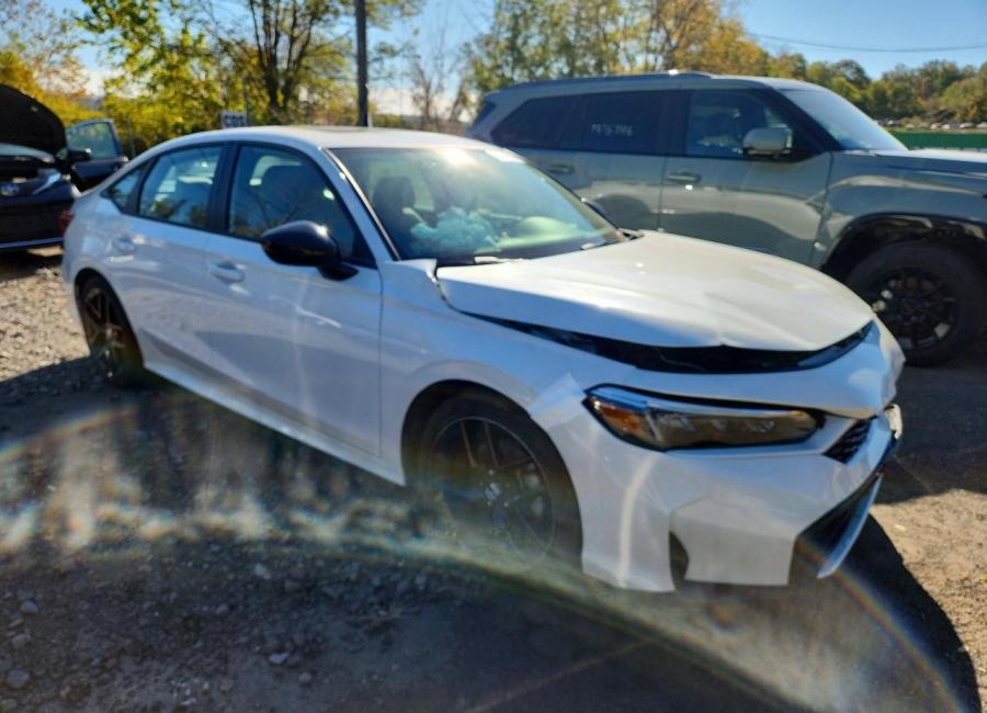 Salvage 2026 Honda Civic  in White