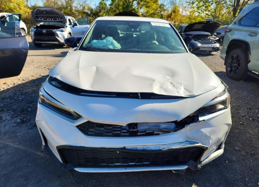 Salvage 2026 Honda Civic  in White