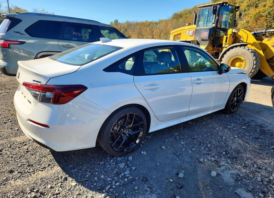 Salvage 2026 Honda Civic  in White