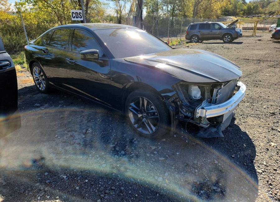 Salvage 2025 Acura Tlx A-spec in Black
