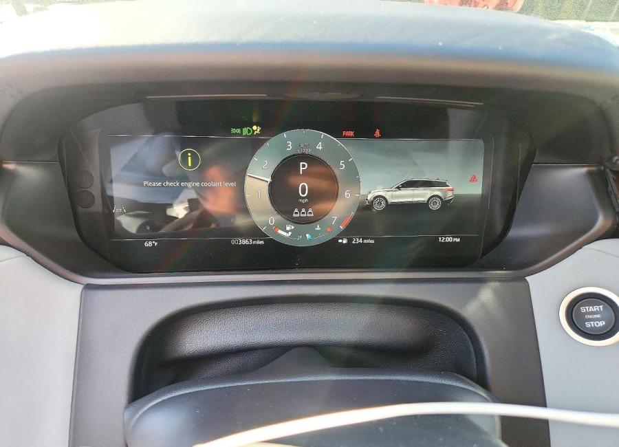 Salvage 2026 Land Rover Velar Dynamic Se in Gray