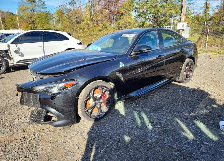 Salvage 2023 Alfa Romeo Giulia Quadrifoglio in Black
