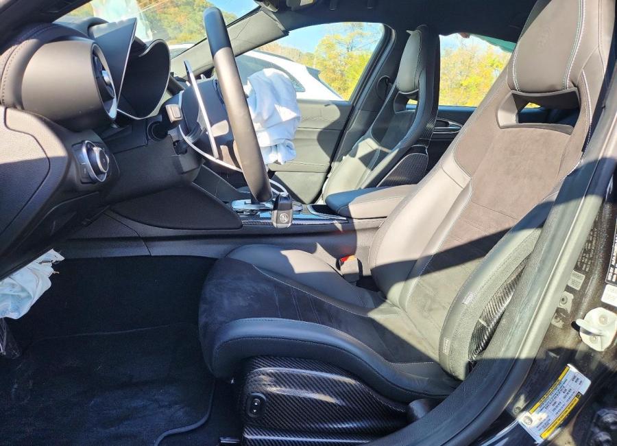 Salvage 2023 Alfa Romeo Giulia Quadrifoglio in Black