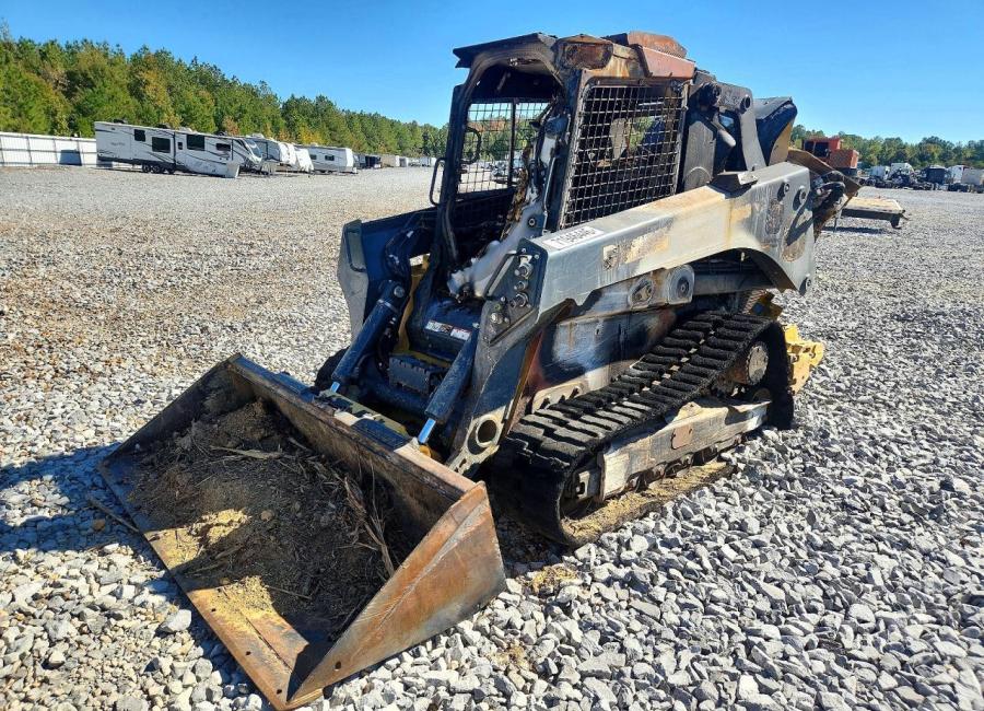 Salvage 2025 John Deere Skid Steer 333p in Yellow