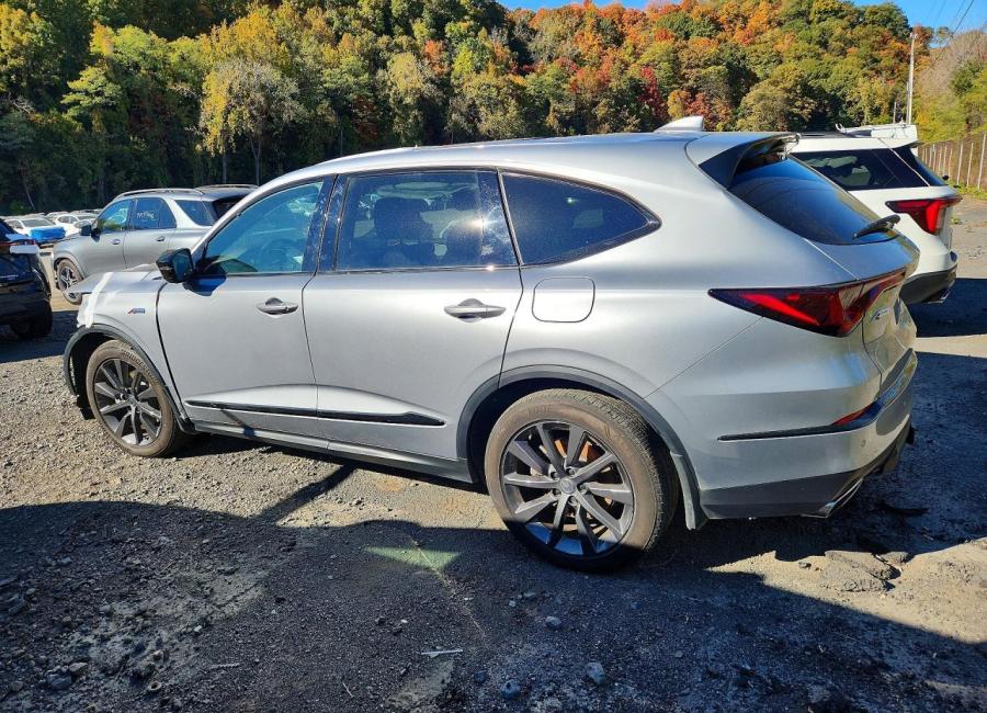 Salvage 2025 Acura Mdx A-spec in Silver