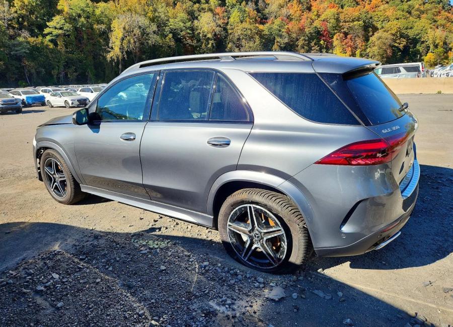 Salvage 2024 Mercedes Benz Gle 350 4matic in Gray