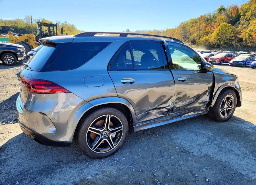 Salvage 2024 Mercedes Benz Gle 350 4matic in Gray