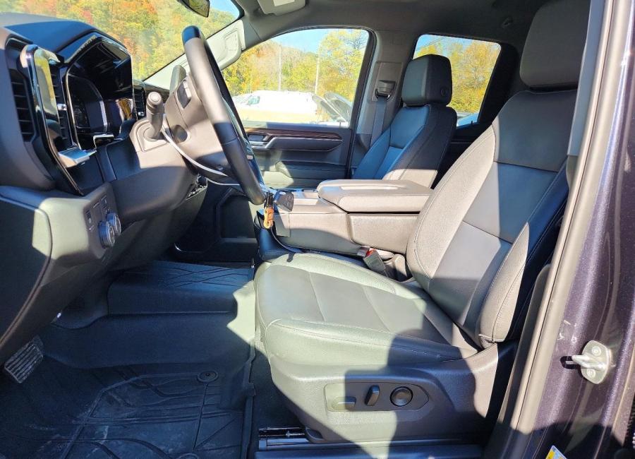 Salvage 2024 Chevrolet Silverado  in Gray