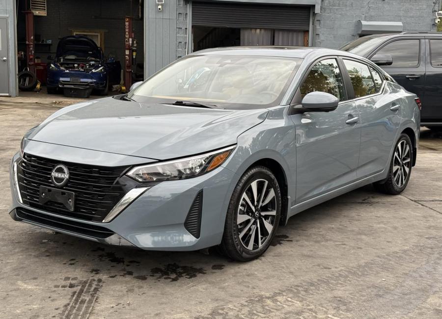 Salvage 2025 Nissan Sentra Sv in Gray