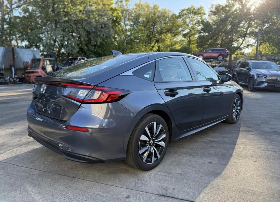 Salvage 2024 Honda Civic Ex-l in Gray