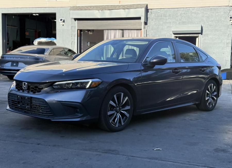 Salvage 2024 Honda Civic Ex-l in Gray