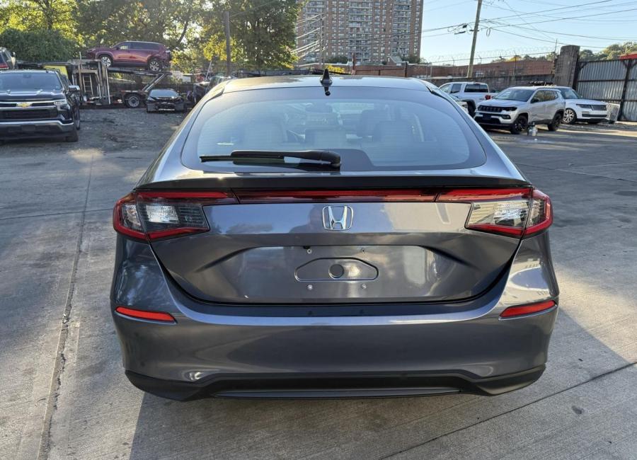 Salvage 2024 Honda Civic Ex-l in Gray