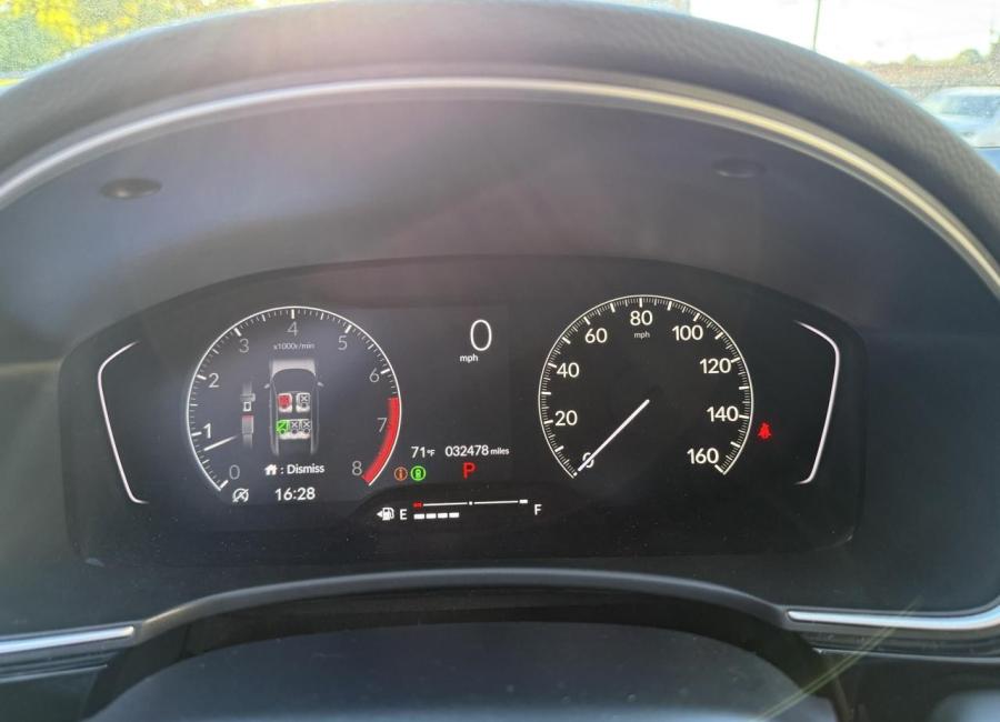Salvage 2024 Honda Civic Ex-l in Gray
