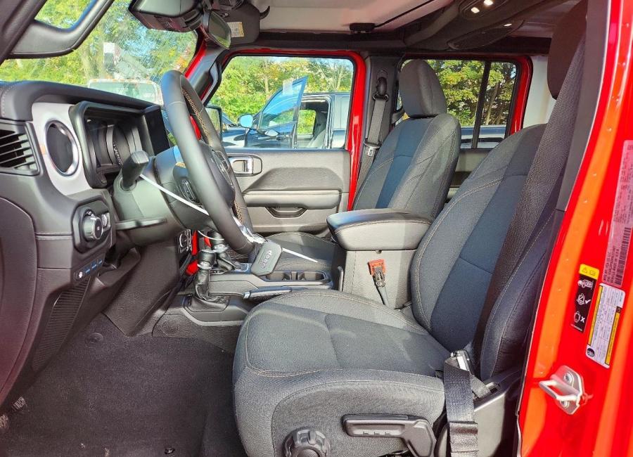 Salvage 2024 Jeep Wrangler Sahara 4xe in Red