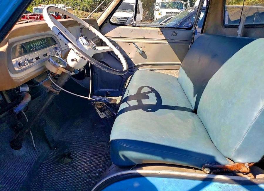 Salvage 1963 Chevrolet Corvair Pick Up in Blue