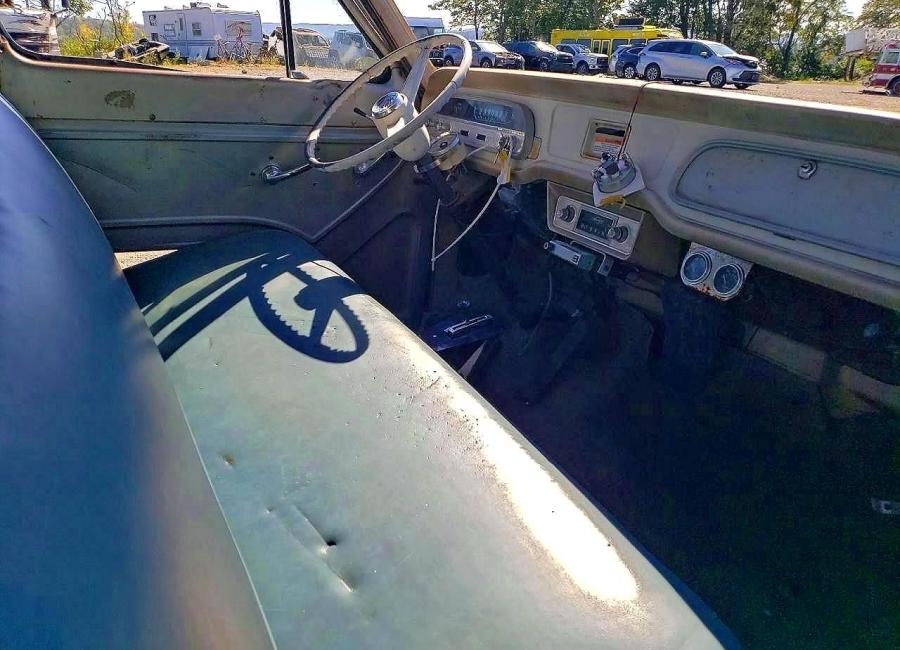 Salvage 1963 Chevrolet Corvair Pick Up in Blue