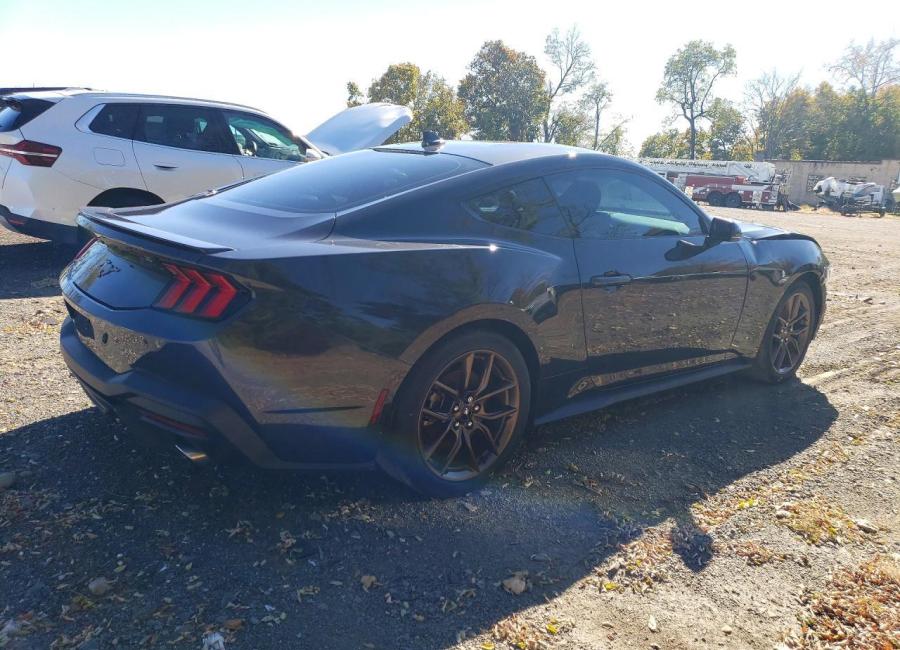 Salvage 2024 Ford Mustang  in Black