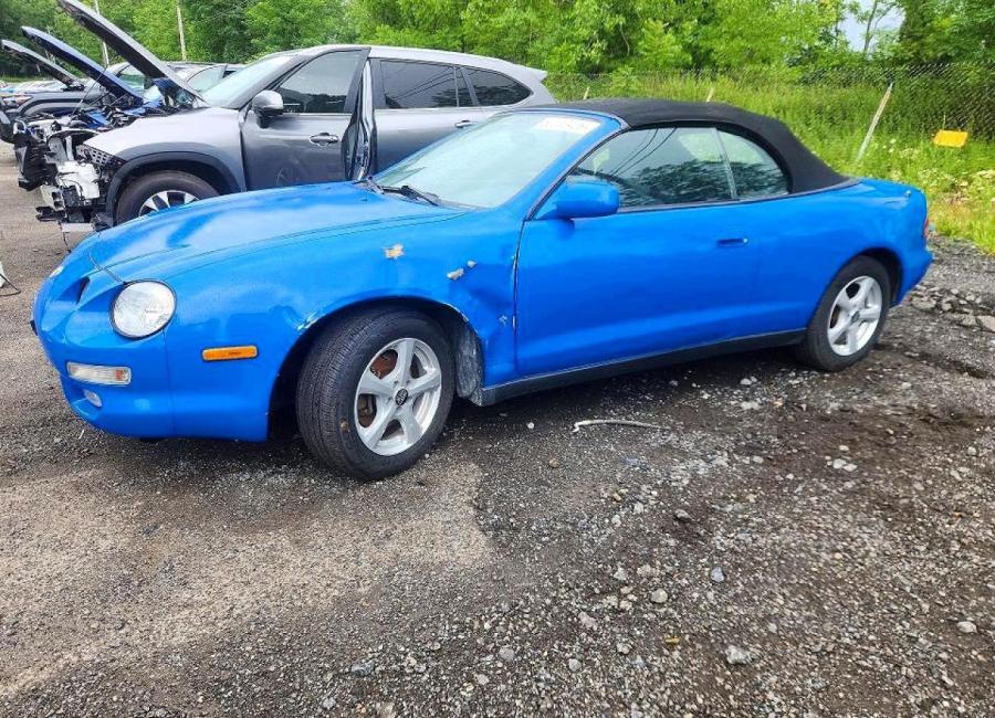 Salvage 1996 Toyota Celica Gt in Blue