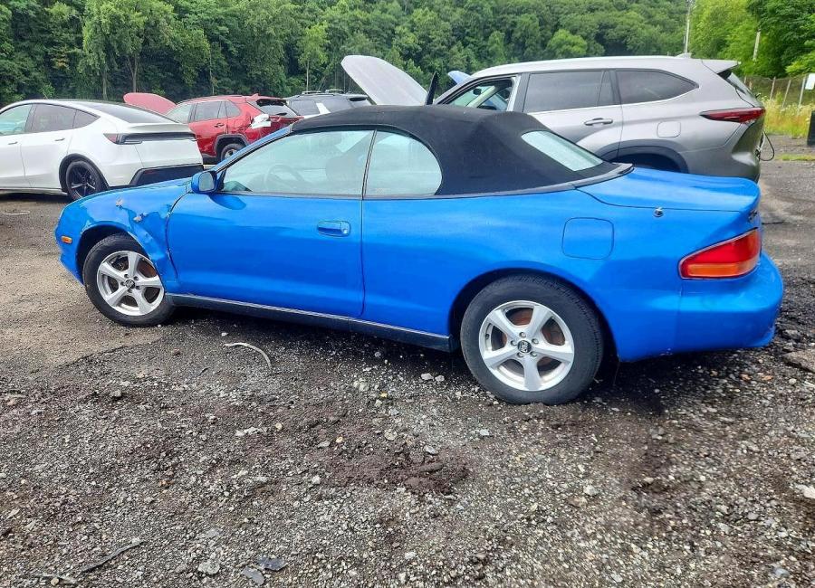 Salvage 1996 Toyota Celica Gt in Blue
