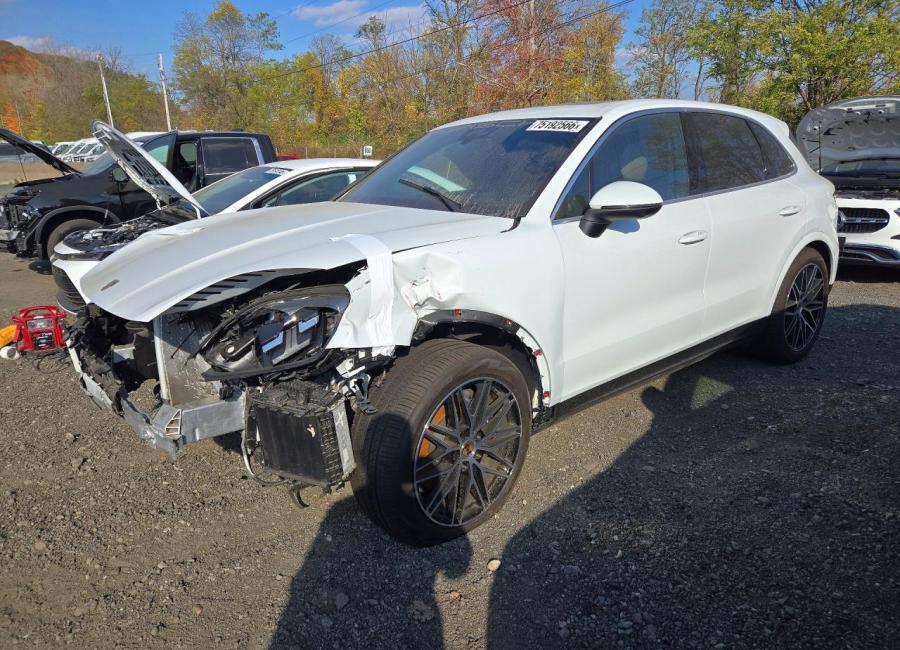 Salvage 2026 Porsche Cayenne  in White