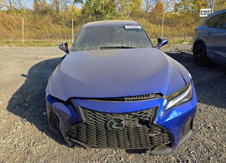 Salvage 2024 Lexus Is 350 F Sport Design in Blue