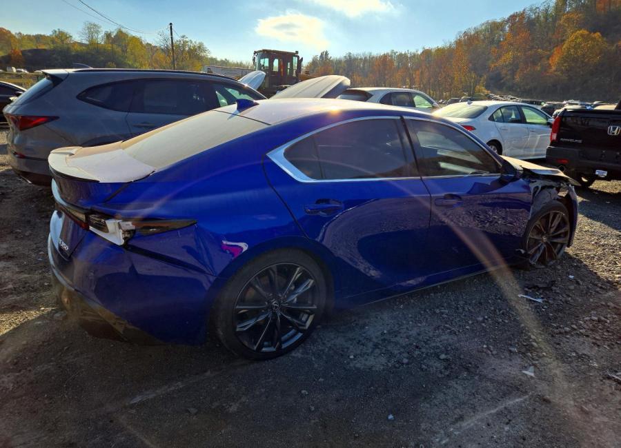 Salvage 2024 Lexus Is 350 F Sport Design in Blue