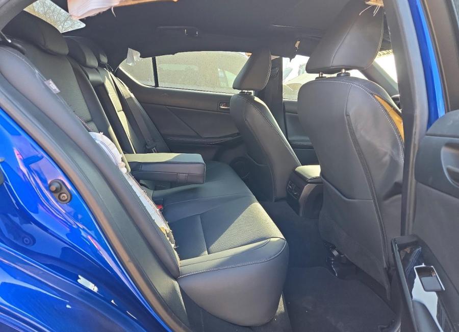 Salvage 2024 Lexus Is 350 F Sport Design in Blue