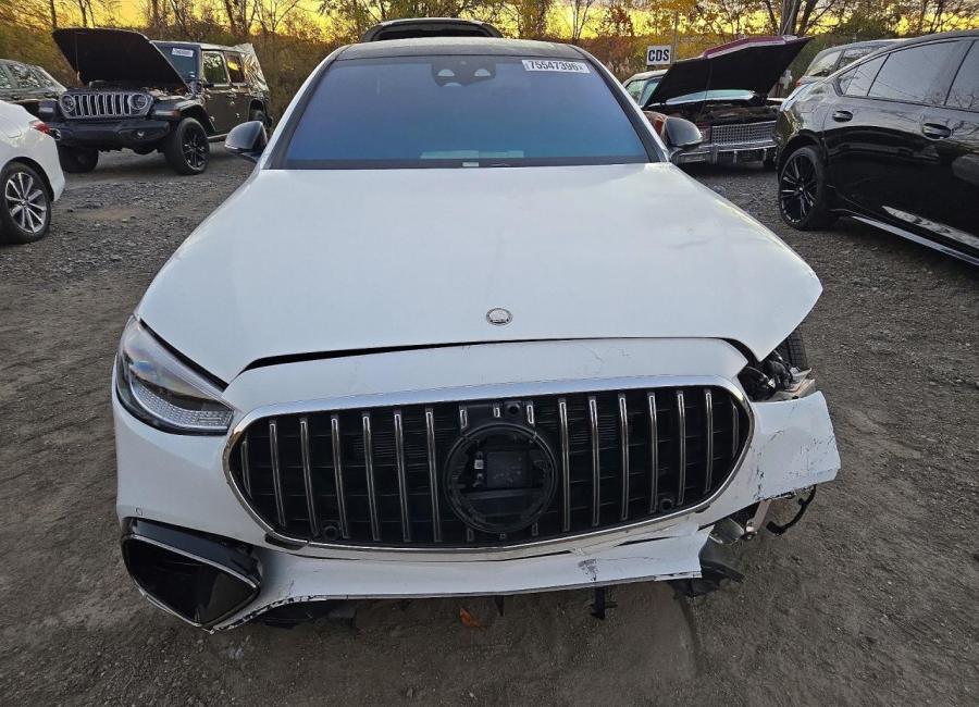 Salvage 2024 Mercedes Benz S 63 E Performance in White