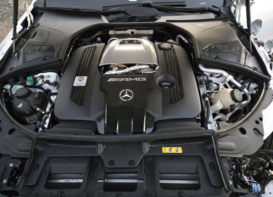 Salvage 2024 Mercedes Benz S 63 E Performance in White
