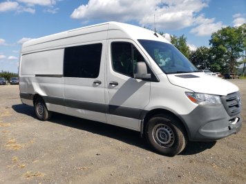 2019 mercedes-benz sprinter  in Gray - Front Three-Quarter View - BidGoDrive Inventory