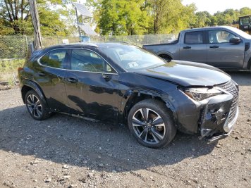 2024 lexus ux 250H in Black - Front Three-Quarter View - BidGoDrive Inventory