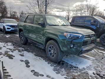 2021 toyota 4runner  in Green - Front Three-Quarter View - BidGoDrive Inventory
