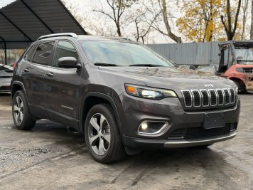 2019 jeep cherokee Limited in Gray - Front Three-Quarter View - BidGoDrive Inventory