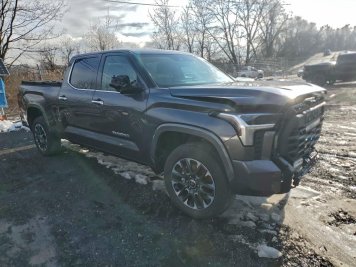 2023 toyota tundra LIMITED in Gray - Front Three-Quarter View - BidGoDrive Inventory