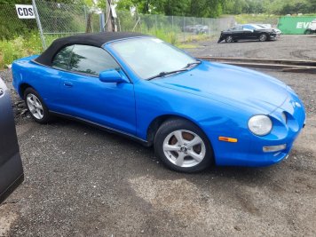 1996 toyota celica GT в Blue - Вид с передней части под углом - Инвентарь BidGoDrive
