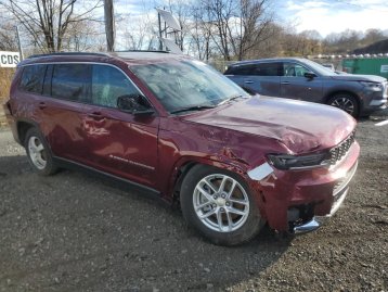 Salvage 2025 Jeep GRAND CHEROKEE L 