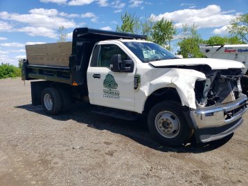 Salvage 2021 Ford F350 DUMP TRUCK