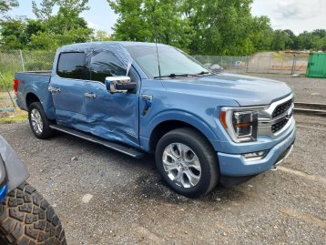 Salvage 2023 Ford F150 PLATINUM