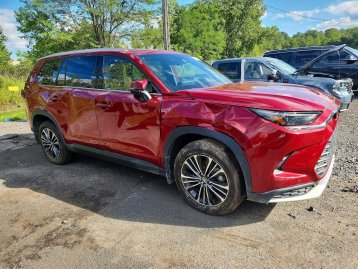 Salvage 2026 Toyota Grand HIGHLANDER HYBRID MAX PLATINUM