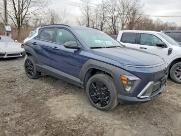 2026 hyundai kona SEL SPORT in Gray - Front Three-Quarter View - BidGoDrive Inventory