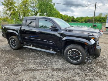 2024 toyota tacoma TRD SPORT HV in Black - Front Three-Quarter View - BidGoDrive Inventory